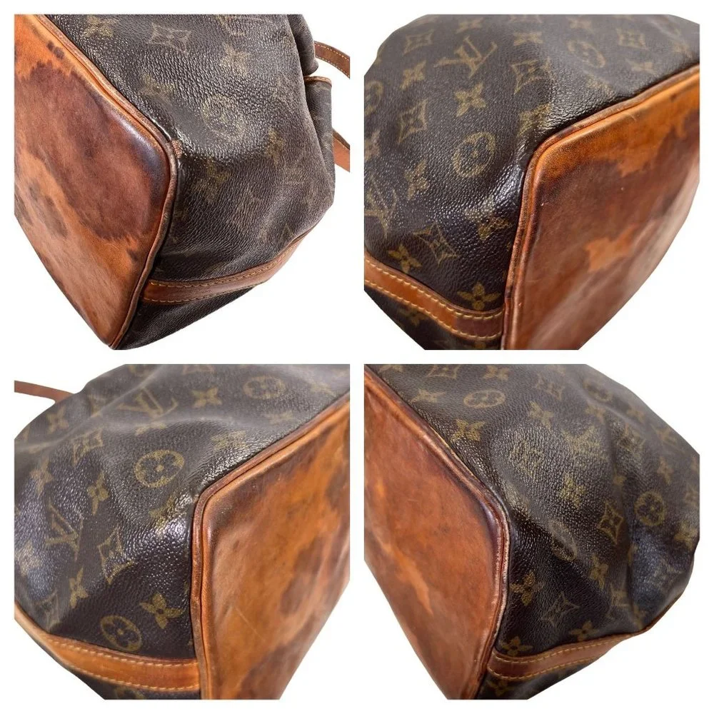 Authentic Louis Vuitton Shoulder Bag Petit Noe Monogram Used LV Handbag Vintage - Picture 5 of 12